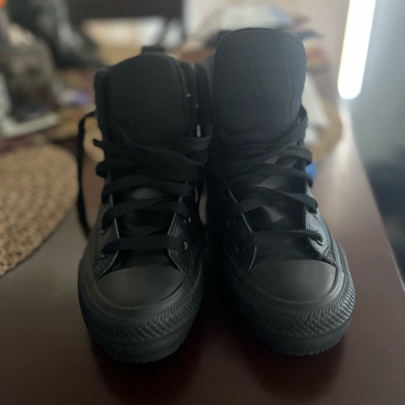 Converse Black High-Top Sneakers: TYPE: COUNTER CLIMATE - Picture 2 of 2